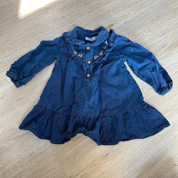 Mayoral Dressy Collared Long Romper